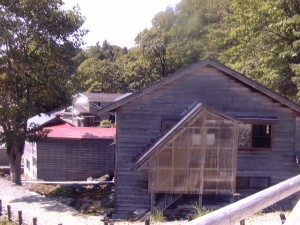 蟹場温泉 風呂外観 蟹場温泉 風呂外観