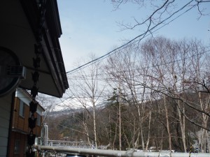 松川荘の朝