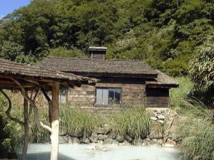 鶴の湯露天風呂