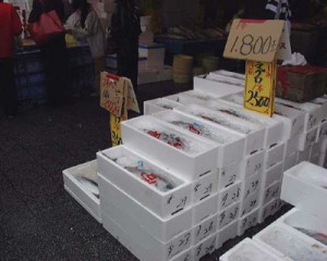 那珂湊お魚市場のお魚