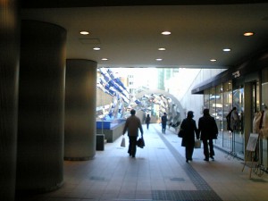 実は玉電の線路跡